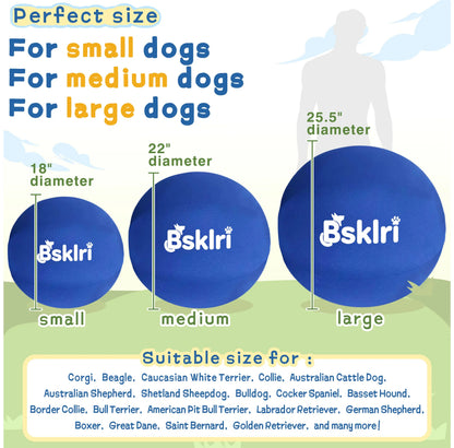 Dog Herding Ball - Push & Chase Toy for Supervised Outdoor Play Summerwins