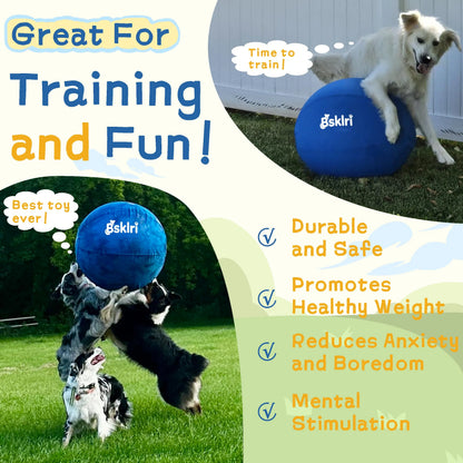 Dog Herding Ball - Push & Chase Toy for Supervised Outdoor Play Summerwins